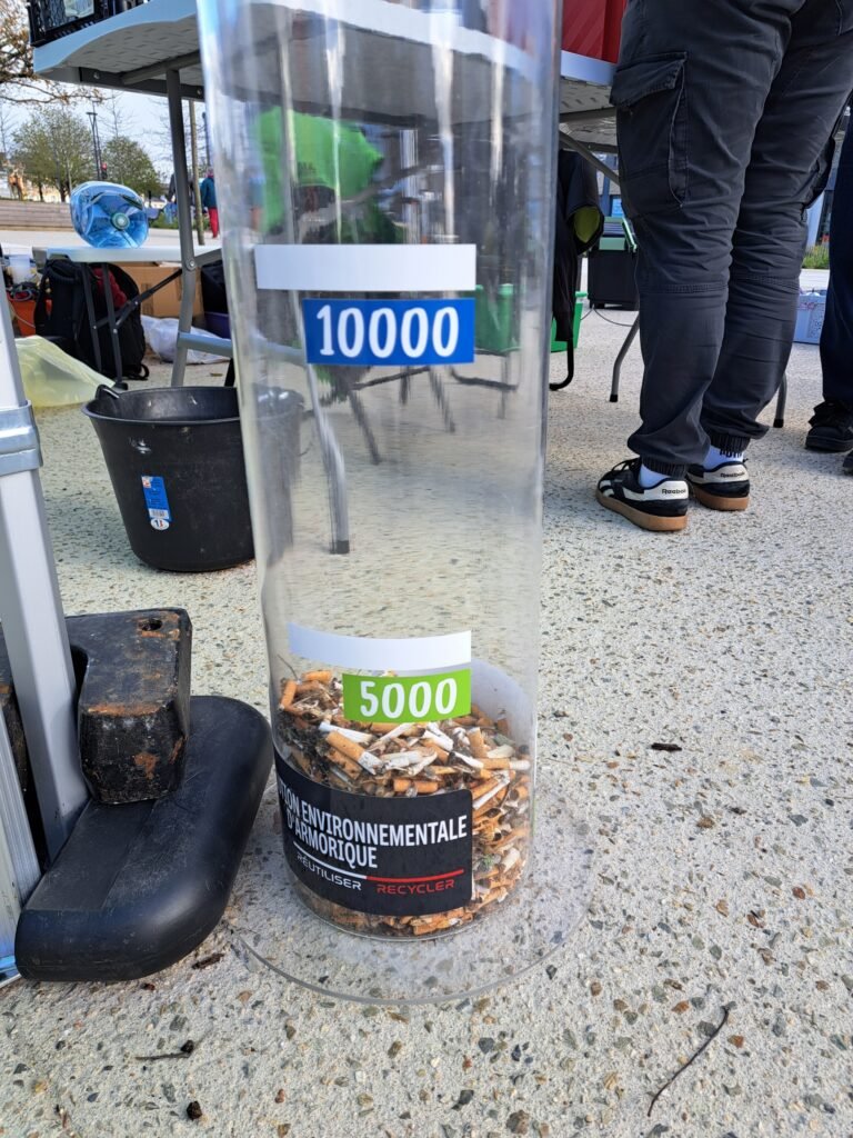 Mégots récoltés - May'Cleaners 2026